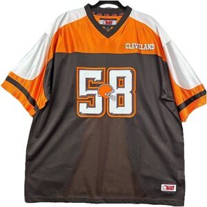 Vintage Cleveland Browns #58 BET Sports Limited Edition Jersey Men's 2XL XXL